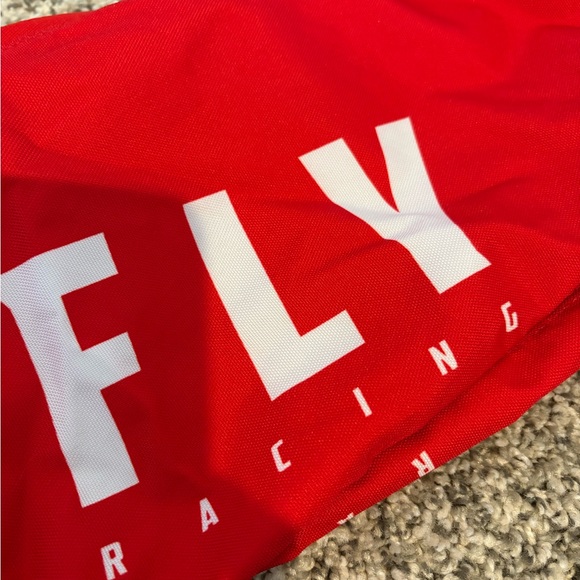 Fly Racing Kids Red Pants - Picture 3 of 4